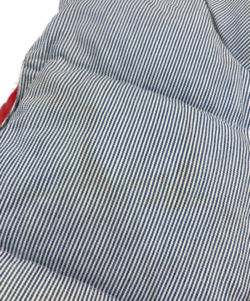 Pen Field（ペンフィールド）Pen Field (ペンフィールド) stussy (ステューシー) ダウンベスト ホワイト×ブルー サイズ:XLの古着・服飾アイテム