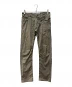 JACOB COHENヤコブコーエン）の古着「総柄パンツ」｜オリーブ