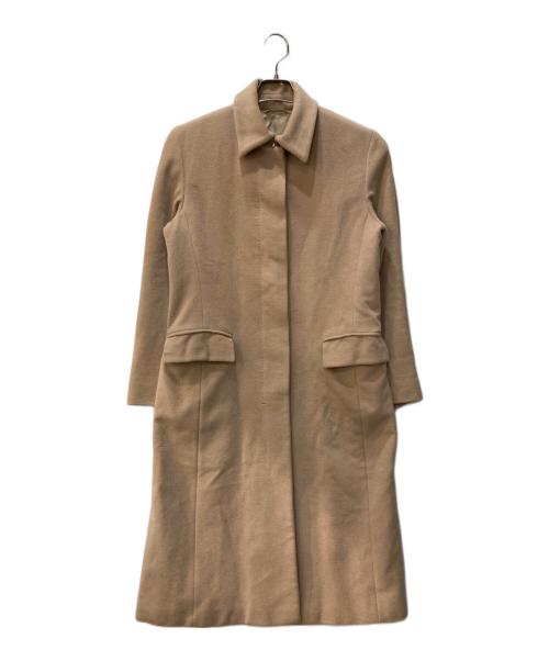 MaxMara（マックスマーラ）MaxMara (マックスマーラ) ウールチェスターコート ブラウン サイズ:38の古着・服飾アイテム