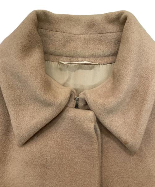 MaxMara（マックスマーラ）MaxMara (マックスマーラ) ウールチェスターコート ブラウン サイズ:38の古着・服飾アイテム