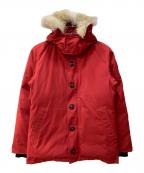CANADA GOOSEカナダグース）の古着「ダウンジャケット」｜レッド