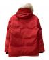 CANADA GOOSE (カナダグース) ダウンジャケット レッド サイズ:M：25000円