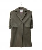 NOLLEY'Sノーリーズ）の古着「BELLANDIダブルチェスターコート」｜ブラウン