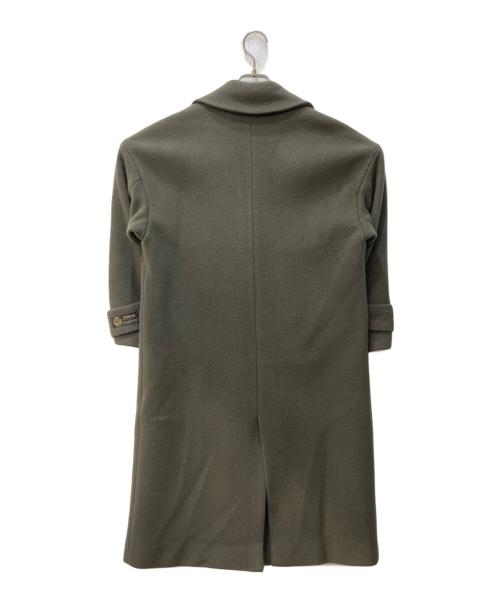 NOLLEY'S（ノーリーズ）NOLLEY'S (ノーリース) BELLANDIダブルチェスターコート ブラウン サイズ:36の古着・服飾アイテム