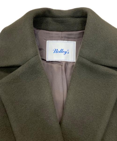 NOLLEY'S（ノーリーズ）NOLLEY'S (ノーリース) BELLANDIダブルチェスターコート ブラウン サイズ:36の古着・服飾アイテム