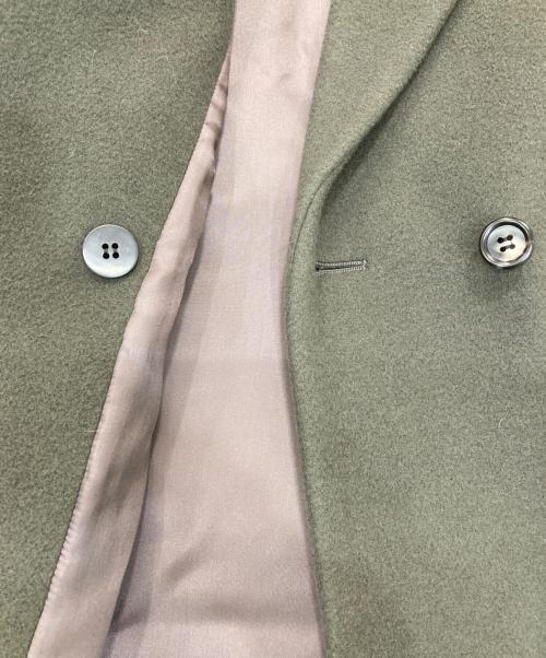 NOLLEY'S（ノーリーズ）NOLLEY'S (ノーリース) BELLANDIダブルチェスターコート ブラウン サイズ:36の古着・服飾アイテム