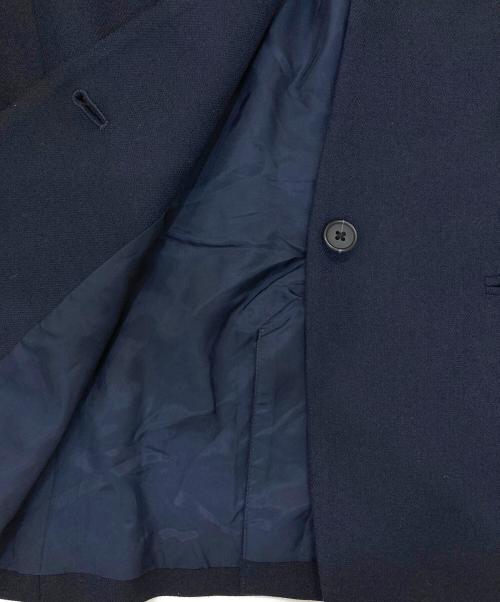 UNITED ARROWS（ユナイテッドアローズ）UNITED ARROWS (ユナイテッドアローズ) CLASS/TWD ノーカラージャケット タイトスカート ネイビー サイズ:SIZE 40の古着・服飾アイテム