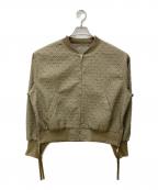 fredy emueフレディエミュ）の古着「ふくれJQ MA-1ブルゾン」｜オリーブ
