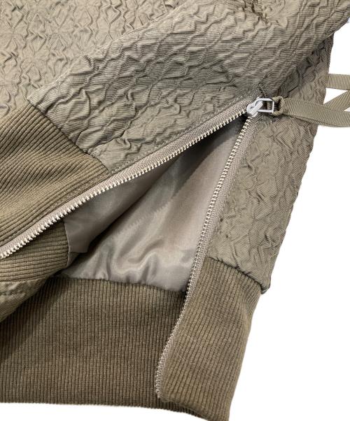 fredy emue（フレディエミュ）fredy emue (フレディエミュ) ふくれJQ MA-1ブルゾン オリーブ サイズ:38の古着・服飾アイテム