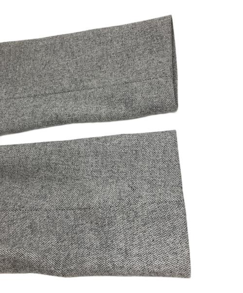 UNITED ARROWS（ユナイテッドアローズ）UNITED ARROWS (ユナイテッドアローズ) CLASS/TWD ノーカラージャケット タイトスカート グレー サイズ:SIZE 40の古着・服飾アイテム