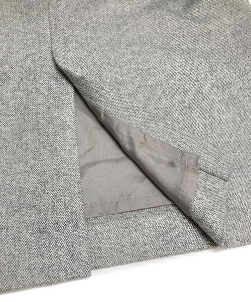 UNITED ARROWS（ユナイテッドアローズ）UNITED ARROWS (ユナイテッドアローズ) CLASS/TWD ノーカラージャケット タイトスカート グレー サイズ:SIZE 40の古着・服飾アイテム