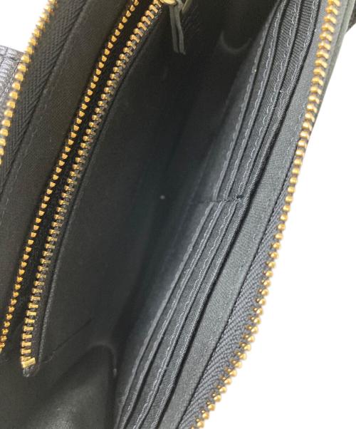 VIOLAd'ORO（ヴィオラドーロ）VIOLAd'ORO (ヴィオラドーロ) ショルダーウォレット ブラックの古着・服飾アイテム