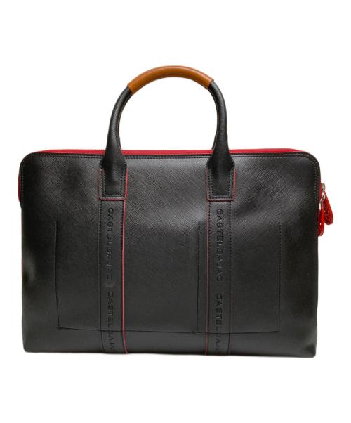 CASTELBAJAC（カステルバジャック）CASTELBAJAC (カステルバジャック) ブリーフケース ブラックの古着・服飾アイテム