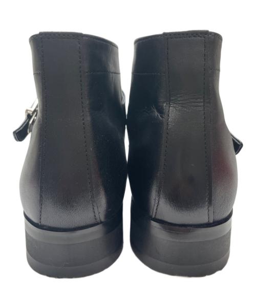 REGAL（リーガル）REGAL (リーガル) モンクストラップブーツ ブラック サイズ:26EEEの古着・服飾アイテム