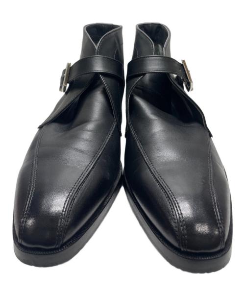 REGAL（リーガル）REGAL (リーガル) モンクストラップブーツ ブラック サイズ:26EEEの古着・服飾アイテム