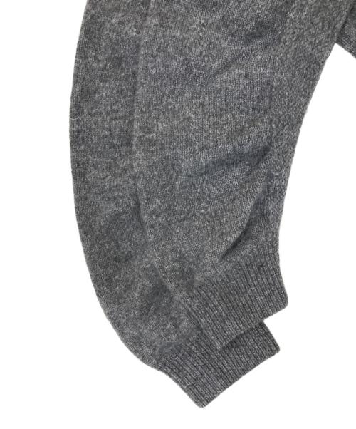 IENA（イエナ）IENA (イエナ) ミドルゲージギャザースリーブニット グレー サイズ:Freeの古着・服飾アイテム