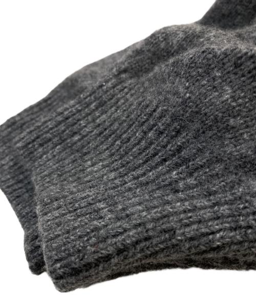 IENA（イエナ）IENA (イエナ) ミドルゲージギャザースリーブニット グレー サイズ:Freeの古着・服飾アイテム