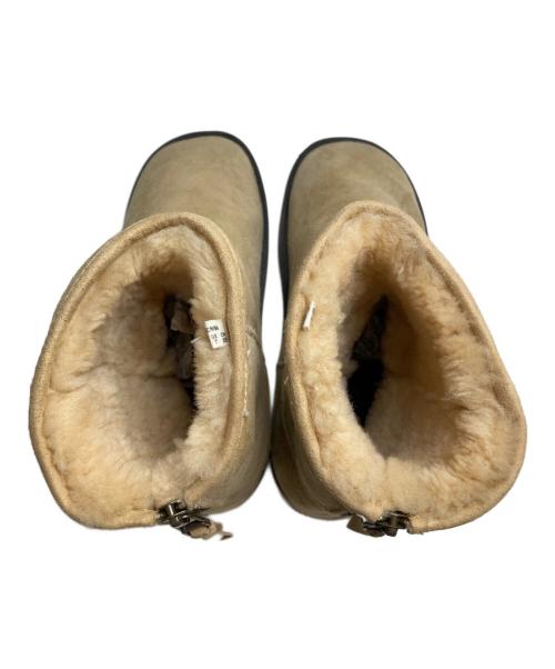 suicoke（スイコック）suicoke (スイコック) ムートンブーツ ベージュ サイズ:26の古着・服飾アイテム