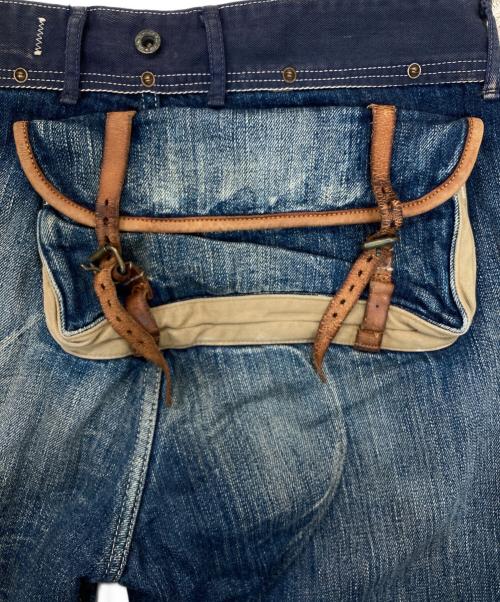 KAPITAL（キャピタル）KAPITAL (キャピタル) デニムハーフパンツ インディゴ サイズ:2/Ⅿの古着・服飾アイテム