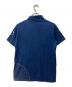 KAPITAL (キャピタル) インディゴ染め刺繍ポロシャツ ネイビー サイズ:SIZE 2：5000円