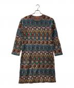 missoniミッソーニ）の古着「ニットワンピース」｜グリーン