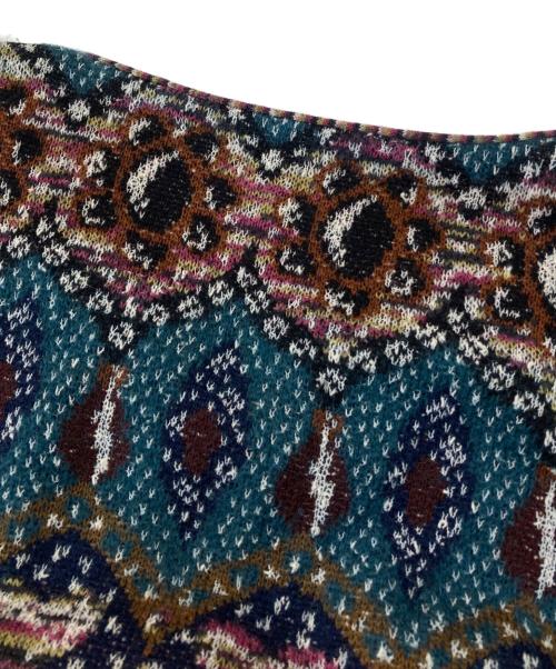 missoni（ミッソーニ）MISSONI (ミッソーニ) ニットワンピース グリーン サイズ:不明の古着・服飾アイテム