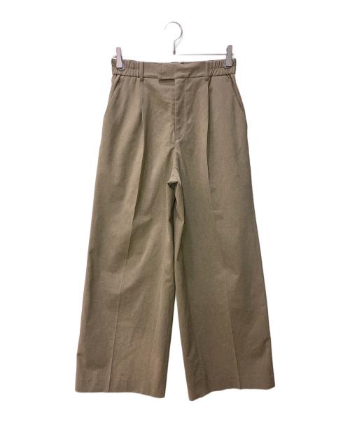 journal standard L'essage（ジャーナルスタンダード レサージュ）journal standard L'essage (ジャーナルスタンダード レサージュ) サイドラインスラックス ベージュ サイズ:38の古着・服飾アイテム