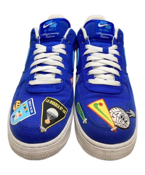 NIKE（ナイキ）NIKE (ナイキ) AIR FORCE 1'07PRM ブルー サイズ:27の古着・服飾アイテム
