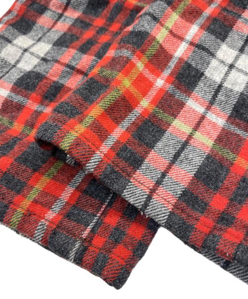 JUNYA WATANABE MAN PINK（ジュンヤワタナベマン ピンク）JUNYA WATANABE MAN PINK (ジュンヤワタナベマン ピンク) LEVI'S (リーバイス) チェックパンツ レッド サイズ:Sの古着・服飾アイテム