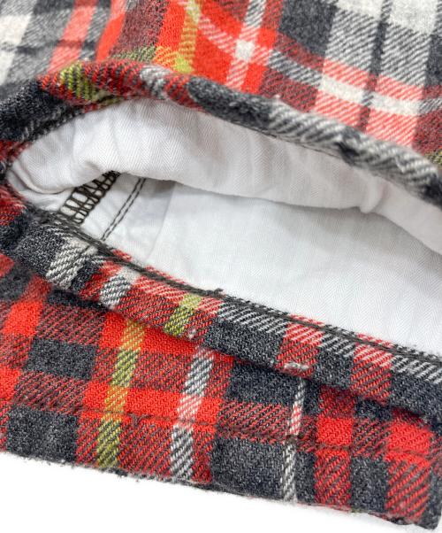 JUNYA WATANABE MAN PINK（ジュンヤワタナベマン ピンク）JUNYA WATANABE MAN PINK (ジュンヤワタナベマン ピンク) LEVI'S (リーバイス) チェックパンツ レッド サイズ:Sの古着・服飾アイテム