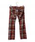 JUNYA WATANABE MAN PINK (ジュンヤワタナベマン ピンク) LEVI'S (リーバイス) チェックパンツ レッド サイズ:S：4000円
