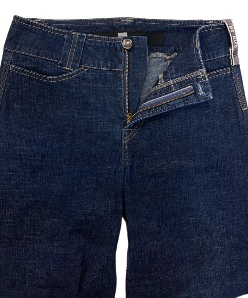 MARITHE+FRANCOIS GIRBAUD（マリテフランソワジルボー）MARITHE+FRANCOIS GIRBAUD (マリテフランソワジルボー) 切替セルビッチデニムパンツ インディゴ サイズ:Ｓの古着・服飾アイテム