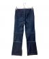 MARITHE+FRANCOIS GIRBAUD (マリテフランソワジルボー) 切替セルビッチデニムパンツ インディゴ サイズ:Ｓ：5000円