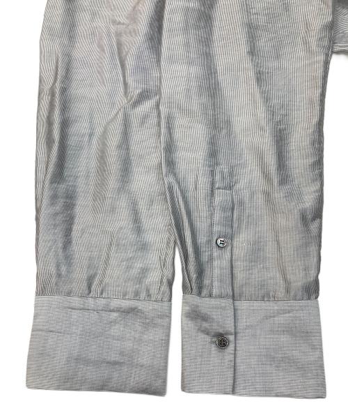 MAISON SPECIAL（メゾンスペシャル）MAISON SPECIAL (メゾンスペシャル) シアーシャツ グレー サイズ:Freeの古着・服飾アイテム