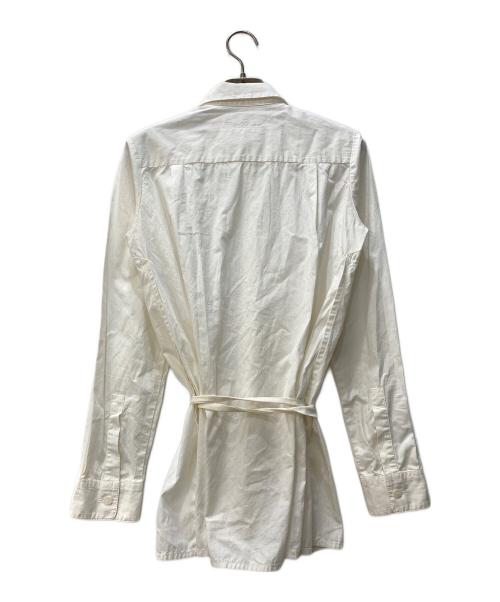 MM6 Maison Margiela（エムエムシックスメゾンマルジェラ）MM6 Maison Margiela (エムエムシックスメゾンマルジェラ) シャツ ホワイト サイズ:36の古着・服飾アイテム