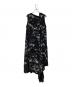 Y's (ワイズ) RAYON GEORGETTE OPEN COLLAR SLEEVELESS DRESS ブラック サイズ:1：16000円