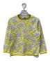 VALENTINO（ヴァレンティノ）の古着「花柄ニット」｜イエロー