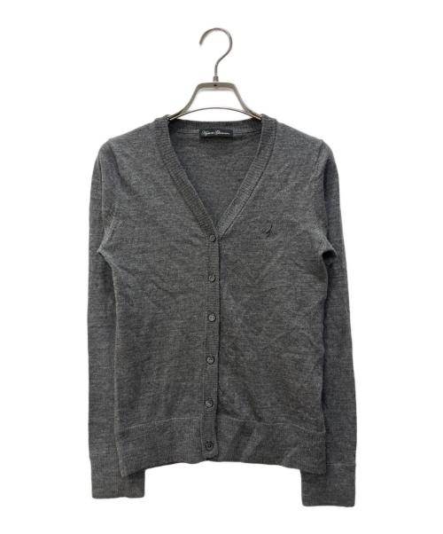 Hysteric Glamour（ヒステリックグラマー）Hysteric Glamour (ヒステリックグラマー) ニットカーディガン グレー サイズ:FREEの古着・服飾アイテム