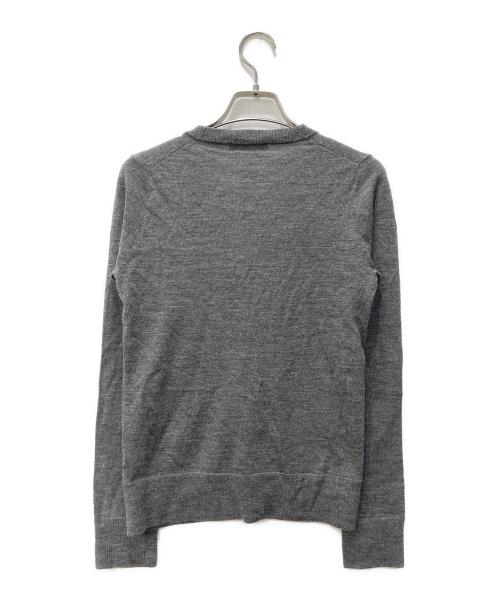 Hysteric Glamour（ヒステリックグラマー）Hysteric Glamour (ヒステリックグラマー) ニットカーディガン グレー サイズ:FREEの古着・服飾アイテム