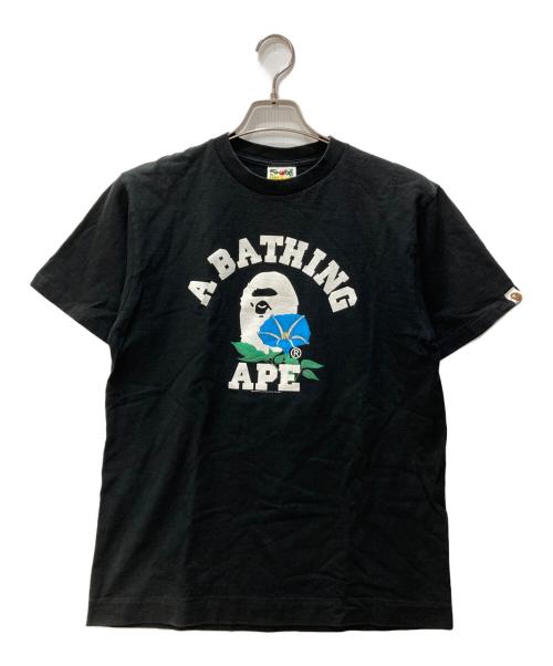 A BATHING APE（ア ベイシング エイプ）A BATHING APE (ア ベイシング エイプ) Tシャツ ブラック サイズ:Mの古着・服飾アイテム