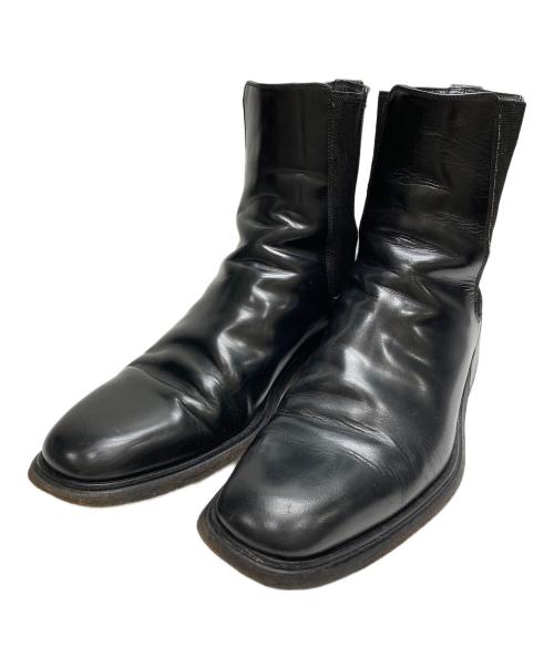 GUCCI（グッチ）GUCCI (グッチ) サイドゴアブーツ ブラック サイズ:41　1/2の古着・服飾アイテム