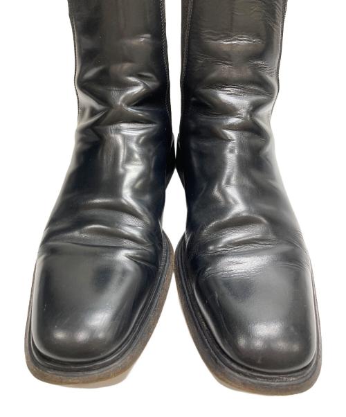 GUCCI（グッチ）GUCCI (グッチ) サイドゴアブーツ ブラック サイズ:41　1/2の古着・服飾アイテム