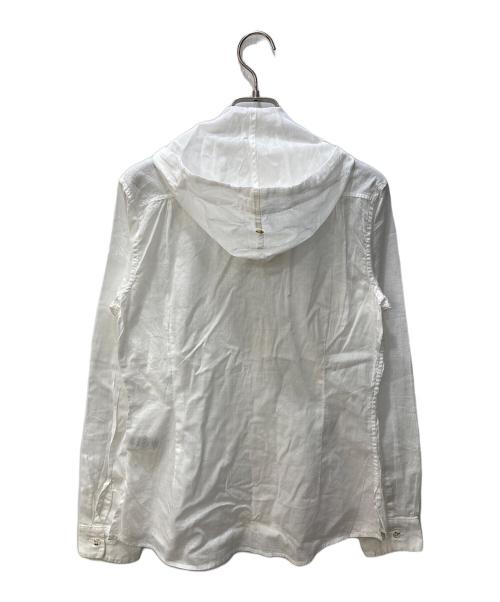 KAPITAL（キャピタル）KAPITAL (キャピタル) フーデッドシャツ ホワイト サイズ:Ｓの古着・服飾アイテム