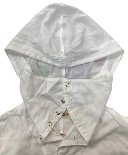 KAPITAL（キャピタル）KAPITAL (キャピタル) フーデッドシャツ ホワイト サイズ:Ｓの古着・服飾アイテム