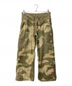 KAPITALキャピタル）の古着「レインカモパンツ」｜オリーブ