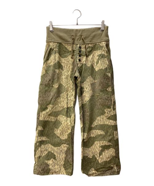 KAPITAL（キャピタル）KAPITAL (キャピタル) レインカモパンツ オリーブ サイズ:１の古着・服飾アイテム
