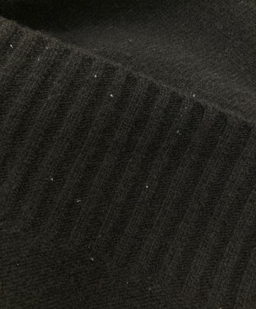 Plage（プラージュ）Plage (プラージュ) スーパーファインウールカシミヤハイネックミニワンピース ブラック サイズ:36の古着・服飾アイテム