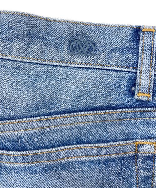 DRAWER（ドゥロワー）DRAWER (ドゥロワー) セルビッチデニムパンツ ブルー サイズ:36の古着・服飾アイテム