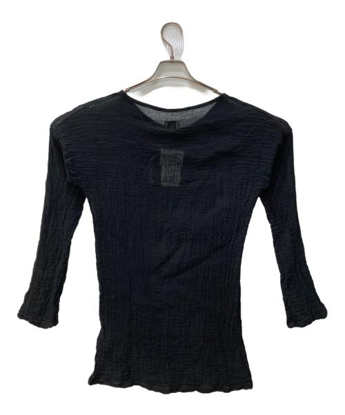 Plage（プラージュ）Plage (プラージュ) Tーブラウス ブラック サイズ:F 未使用品の古着・服飾アイテム