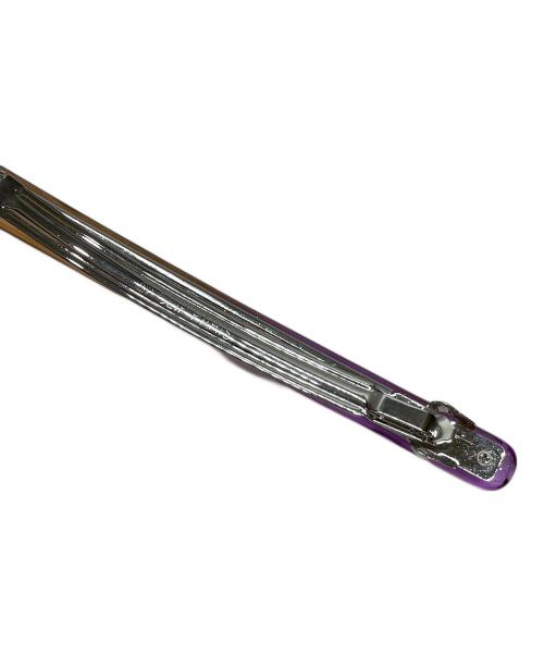 THE HAIR BAR TOKYO（ザ・ヘアバートウキョウ）THE HAIR BAR TOKYO (ザ・ヘアバートウキョウ) LUCITE CANDY BAR BARRETTE ブラウン×パープルの古着・服飾アイテム